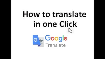 How to translate from English to any language  just in one click on pc