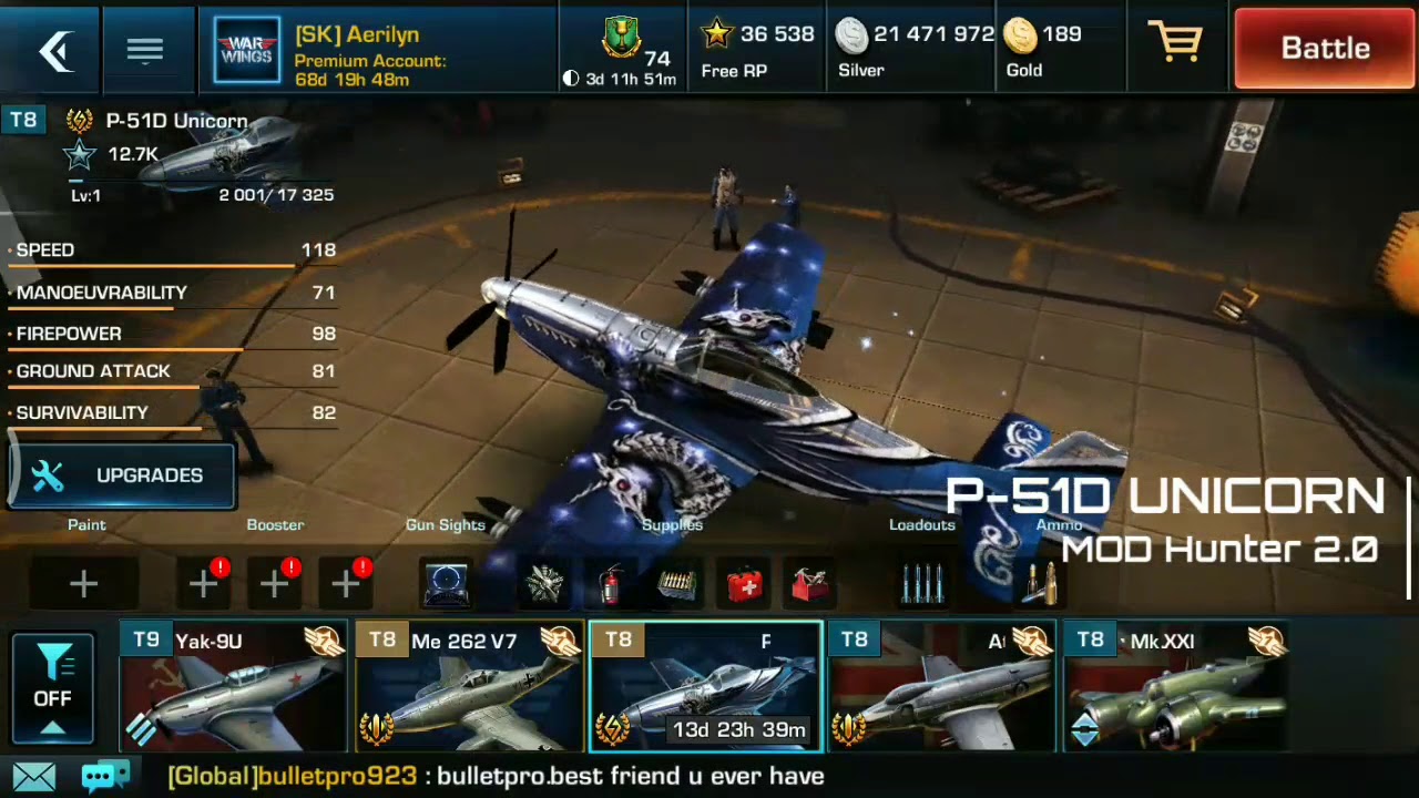 War Wings MOD HUNTER 2.0 YouTube