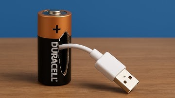 Goodbye Batteries! I Made a USB-Powered Battery 🔋⚡️