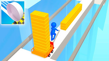 Brick Builder - All levels gameplay Walkthrough. (IOS, Android) | Levels 1-5