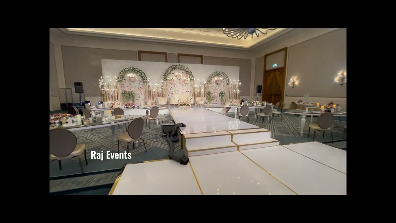 Dubai wedding decoration