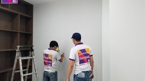 Video thi công giấy dán tường cao cấp #giấy_dán_tường #thiconggiaydantuong