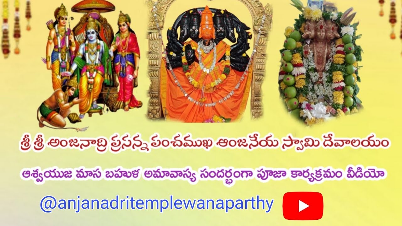 #anjanadritemplewanaparthy