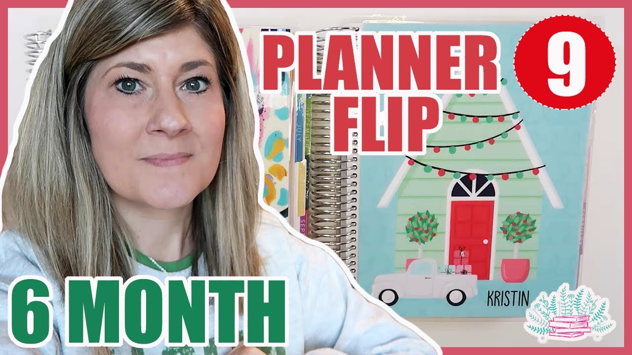 6 Month Planner Flip Through | Vlogmas 2022 Day 9