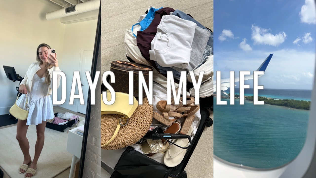 VLOG: pack, prep, + travel to Aruba !!