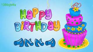 Happy Birthday Anna
