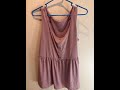 Babydoll Tank Top for Summer