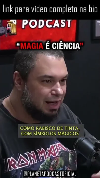 imagem do vídeo “É A PROVA QUE O SER HUMANO FAZ MAGIA” - Marcelo Del Debbio e Bruno Veloso | PlanetaPodcast #shorts