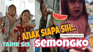 Anak siapa sih ini | tiktok terbaru tarik sis SEMONGKO 🍉