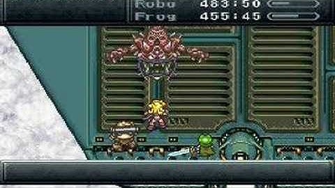 Chrono Trigger-Golem Boss