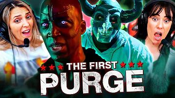 THE FIRST PURGE (2018) MOVIE REACTION!! FIRST TIME WATCHING! Full Movie Review | The Purge 4