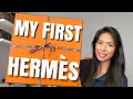 MY FIRST HERMES BAG UNBOXING! You'll never guess what I got!