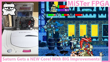 MiSTer FPGA Sega Saturn Gets a NEW Core! New Games Working and BIG Improvements!