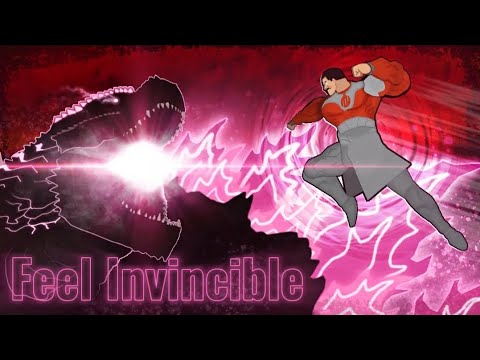 Godzilla (MonsterVerse) VS Thragg (Invincible) | Feel Invincible | Skillet | @slick4785 animation