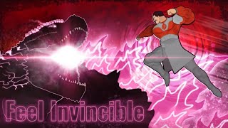 Godzilla (MonsterVerse) VS Thragg (Invincible) | Feel Invincible | Skillet | @slick4785 animation