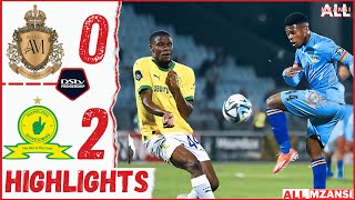 Royal AM vs Mamelodi Sundowns Goals & Extended Highlights| Dstv Premiership 2023/24