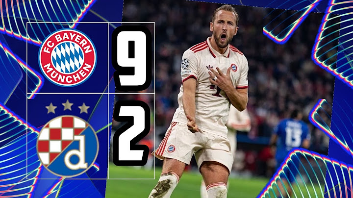 Bayern Munich 9-2 Dinamo Zagreb. Record-breaking Kane scores four in demolition