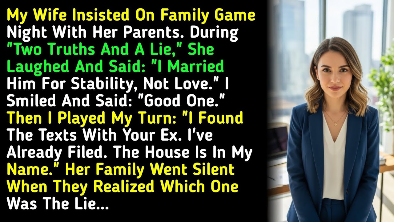 My Wife Insisted On Family Game Night With Her Parents. During 