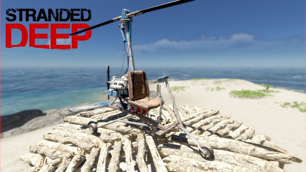 STRANDED DEEP INDONESIA BIKIN GYROCOPTER & UPGRADE KAPAL! 32 YouTube
