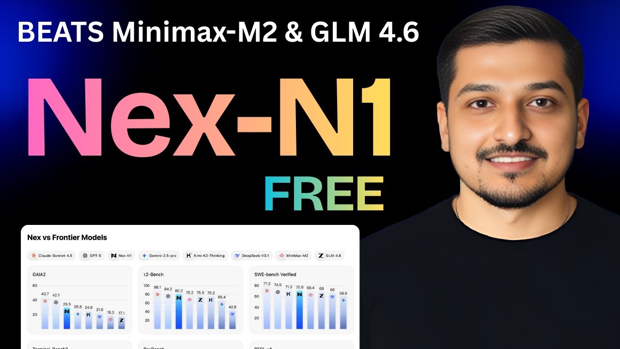 Nex N1 (FREE) : The New Era of Agentic Foundation Models BEATS Minimax-M2 & GLM 4.6