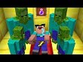 НУБ ПРОТИВ ЗОМБИ МУТАНТ НУБ В МАЙНКРАФТ – ТРОЛЛИНГ HACKER НЕВИДИМКОЙ В МАЙНКРАФТ! MINECRAFT