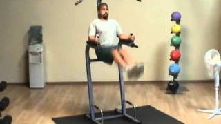 Powerline Vertical Knee Raise Chin Dip From Rehabmartcom And Body-Solid