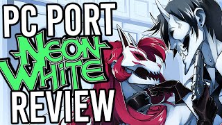 Neon White PC Port Review: Anime Dating Sim And Speed Running Action. What A Hell Of A Game