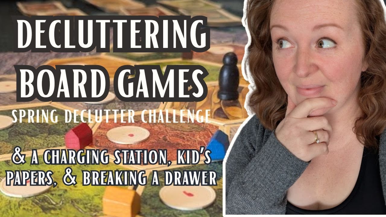 Board Game Declutter | Quickly Decluttering Our Nook, Games, Puzzles ...