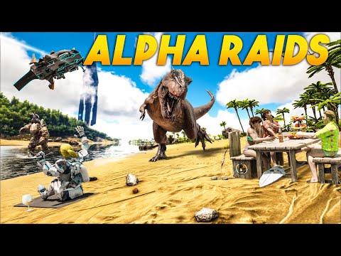 How To Raid The Entire Server For Insane Loot - A Full Wipe Ark Story