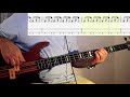 Supertramp  school     bass cover with tab