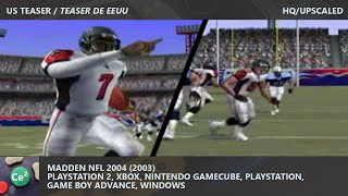 Madden NFL 2004 | PS2/Xbox/GC/PS1/GBA/PC | 2003 | Video Game US Teaser | HQ/Upscaled