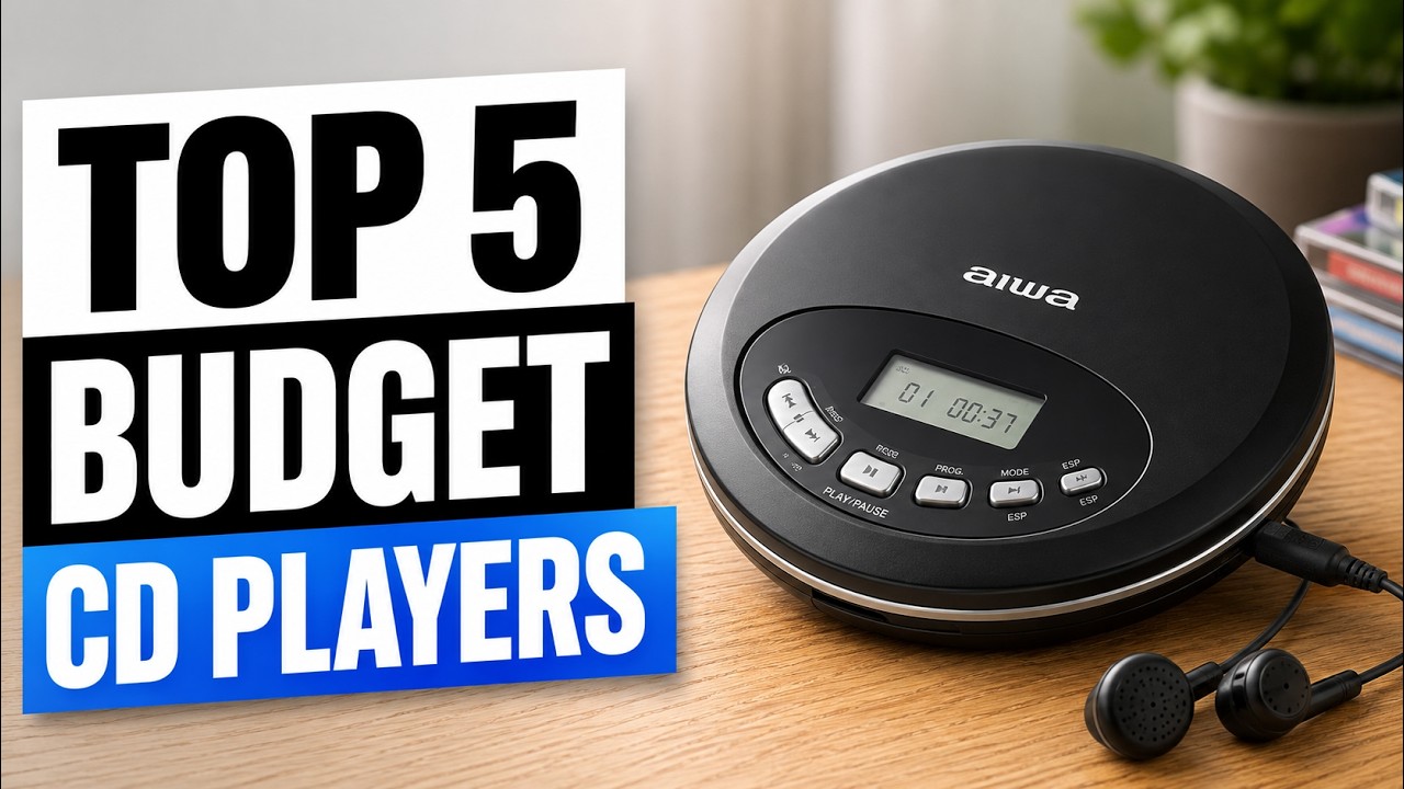 Top 5 Best Budget CD Players in 2026 - YouTube
