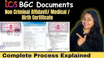 TCS BGC, Step by step BGC verification process || How to apply for NSR ecard, Birth Affidavit, NCA