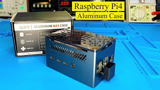 Удивительный карманный компьютер «сделай сам» geeekpi raspberry pi 4 алюминиевый чехол для NAS