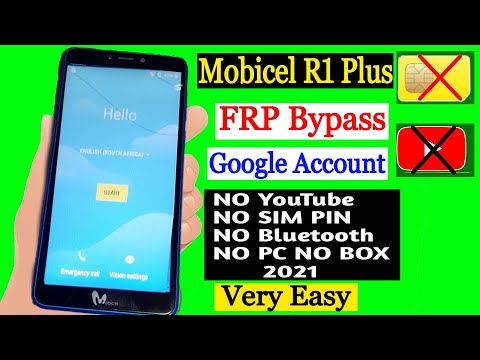 Mobicel R1 Plus FRP Bypass without PC 2021 | Mobicel R1 Plus Remove Google Account  without PC 2021