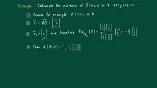 Math 2.2.13: distances point to plane