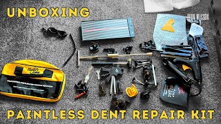 Unleashing the PDR Magic: Dive into the Unboxing Extravaganza of My Paintless Dent Repair Kit! #asmr