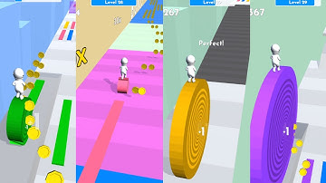 Layers Roll Gameplay All Levels iOS,Android Walkthrough Mobile Game Update Max Level