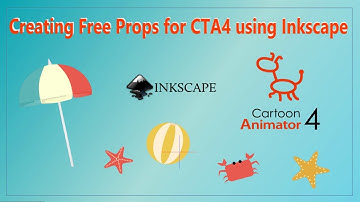 Creating Free Props for Cartoon Animator 4 using Free Graphic and Inkscape | Cartoon Animator 4