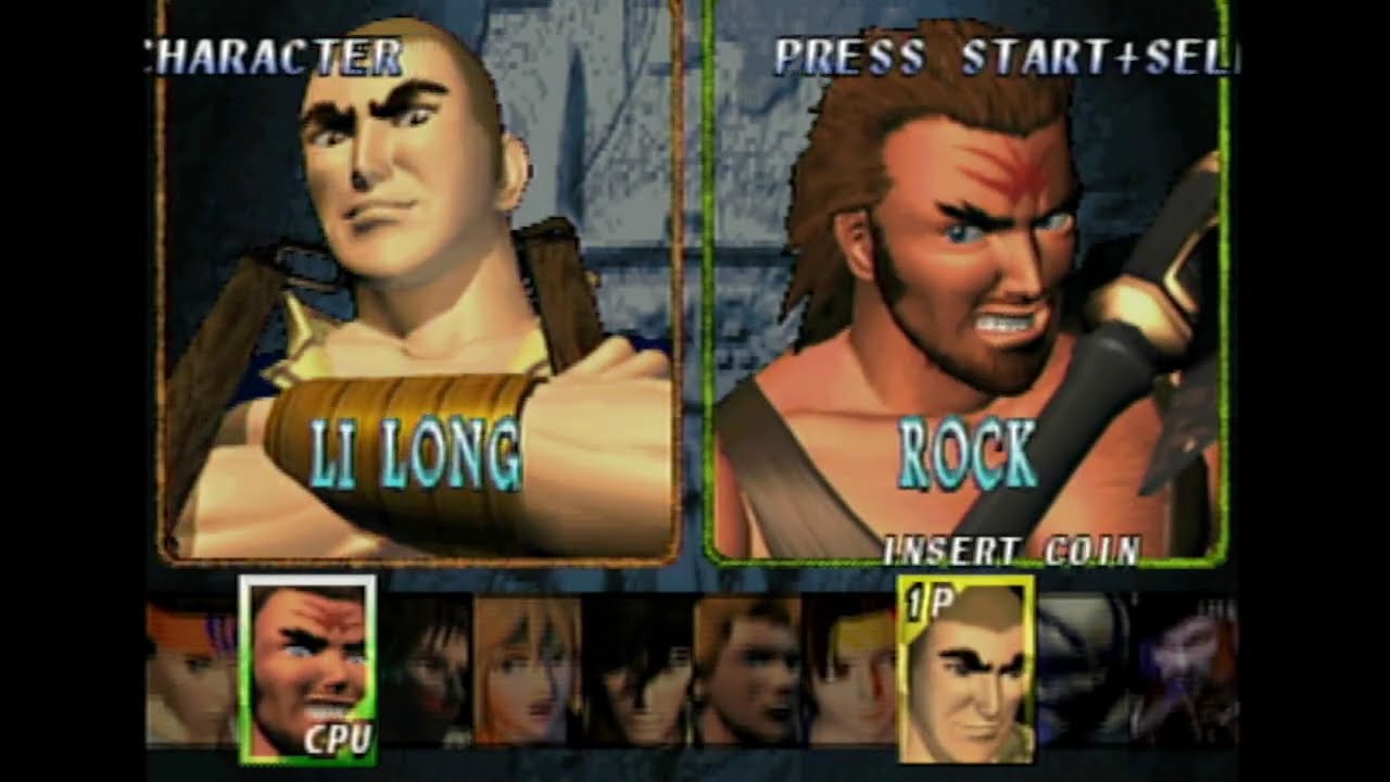 Soul Blade Li Long Arcade Playthrough