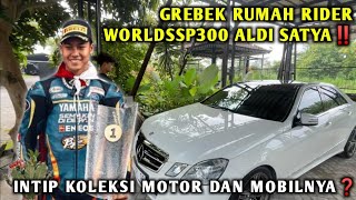 GREBEG HOME OF RIDER WORLDSSP300 ALDI SATYA‼️PEEK AT HIS MOTORCYCLE AND CAR COLLECTION❓
