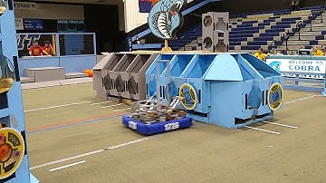 FRC 1726 N. E. R. D. S.  Robot OD at Duel in the Desert Destination Deep Space