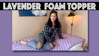 Best Price 2 Inch Egg Crate Lavender Topper Review