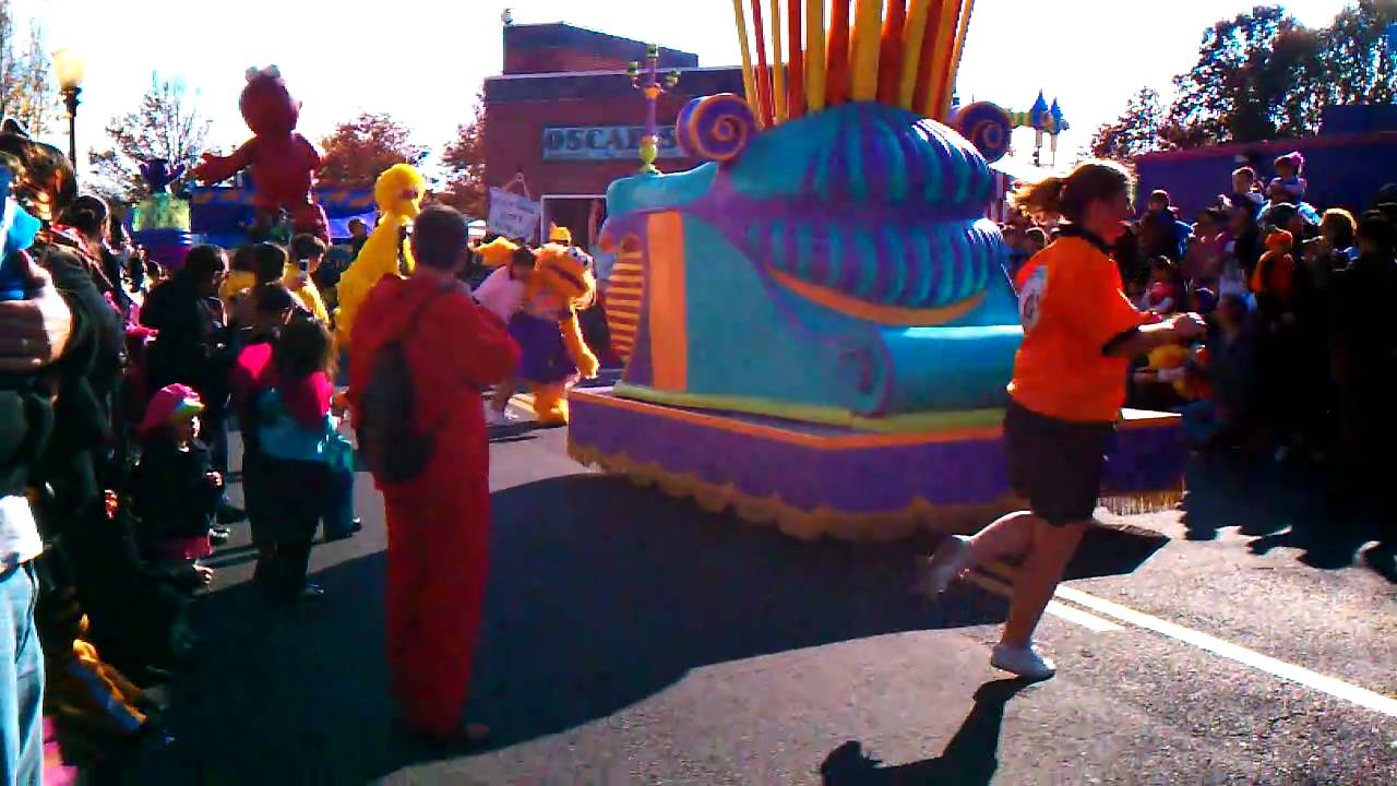 Halloween 2010 Parade Sesame Place YouTube