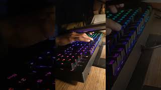 REDRAGON SU-RARA K582 Typing Test...ASMR✨⌨️ #shorts