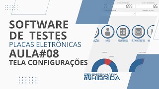 Software Hub Aula 8 Tela Configurações Testes Placas Gravação De Firmware
