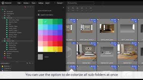Selecting Multiple Folders - Connecter: 3d Assets Manager