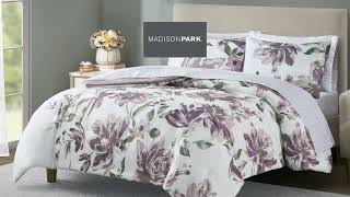 The Alice Floral Comforter Set with Bed Sheets - Madison Park Essentials