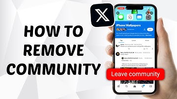 How to Remove Community on Twitter (X)