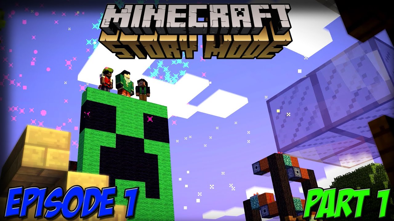 Minecraft Story Mode | EPISODE 1 PART 1 | ENDERCON | THE BEGINNING ...